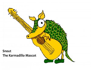 Snout, The Karmadillo Mascot